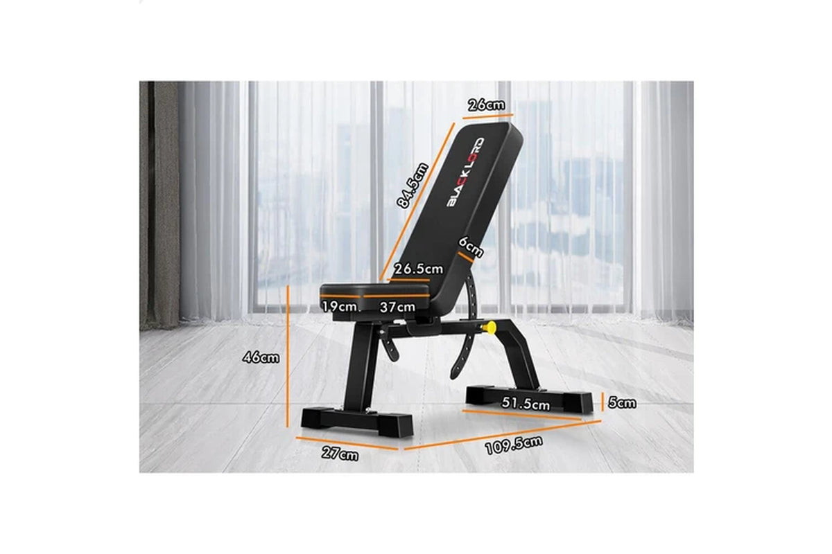 Weight Bench Commercial Flat Incline Press Fitness Home Gym