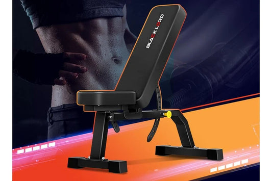 Weight Bench Commercial Flat Incline Press Fitness Home Gym