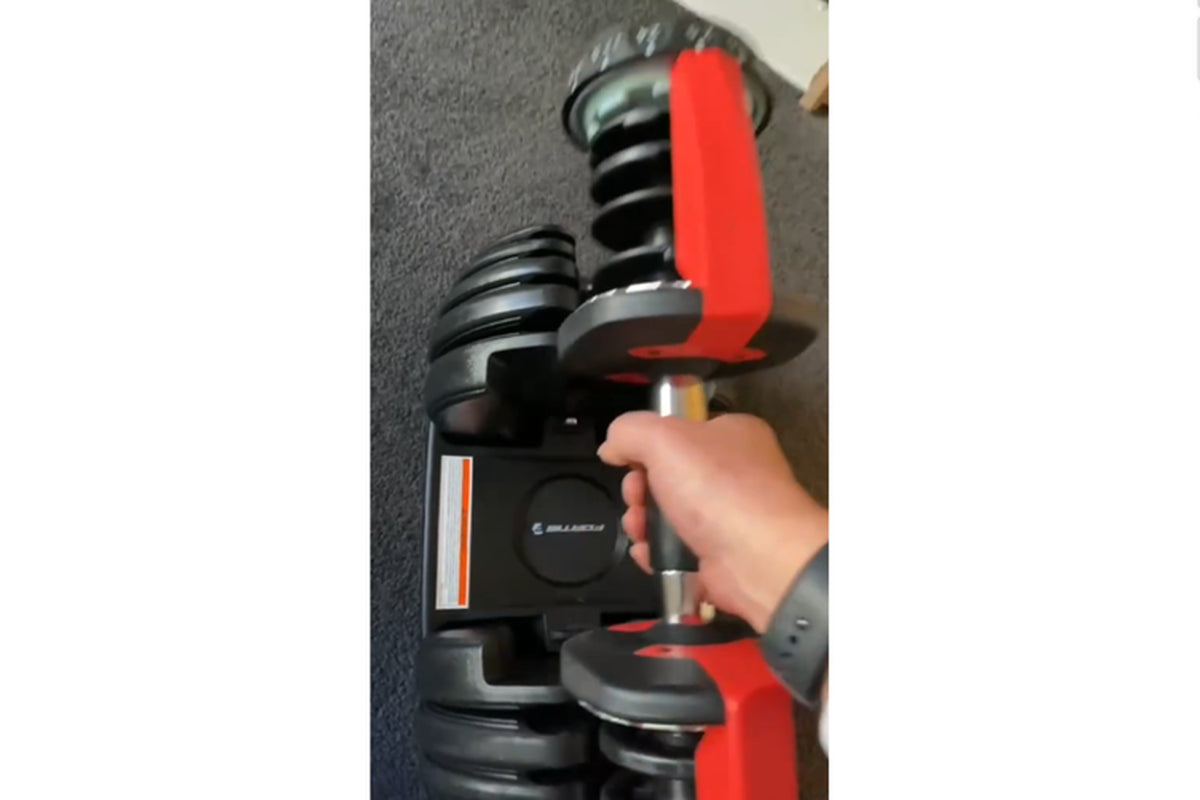 48Kg Smart Adjustable Weights Dumbbell Set